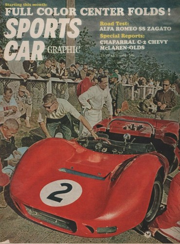 Sports car graphic magazine - sports,