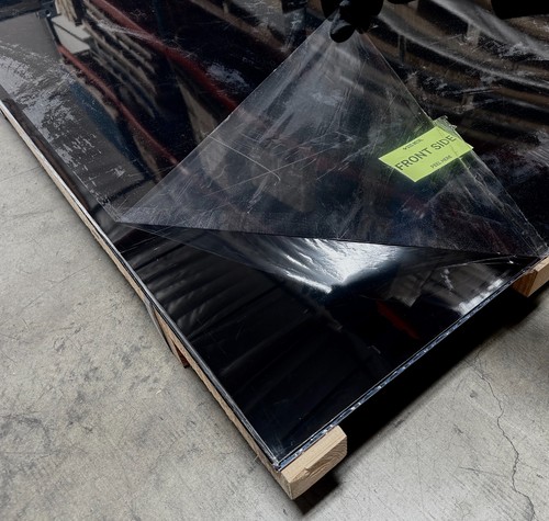 Black aluminum trailer skin - trailer,