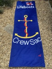 SnuggleSac RNLI Lifeboat Crew Sac Cozy Sleeping Bag All Ages 225cm x 80cm Anchor