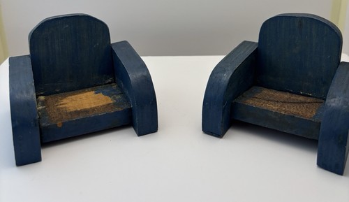 Vintage wooden dollhouse - wooden,