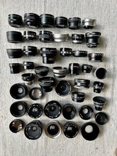 Vintage JOB LOT of Camera AUX lenses conversion super wide fisheye etc