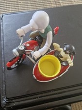 Wallis+Gromit On Motorbike +