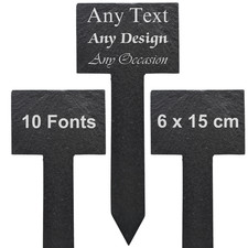 Personalised Slate Plot Number