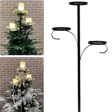 Black Triple Tree Topper,Tree