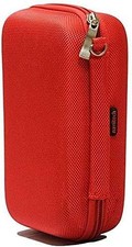 Navitech Red Watch & Accessory Case For Garmin Approach S1 GPS Golf Watch