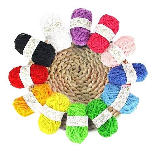 12x mixed yarn wool bundle - yarn,