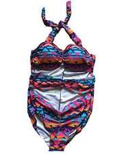 Multicoloured Swimming Costume