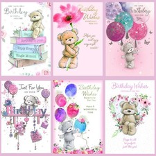 Pack Of 6 Birthday Card Cute