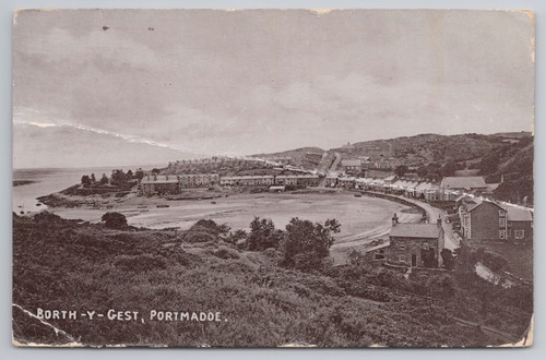 Borth gest portmadoc - borth-y-gest, curved
