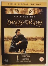 DANCES WITH WOLVES 3 Disc Special Dancing Edition DVD Kevin Costner Film Movie