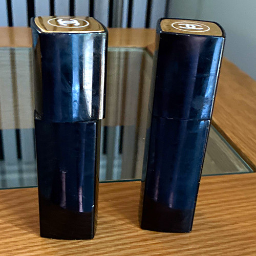 Chanel lipstick tubes black - chanel,