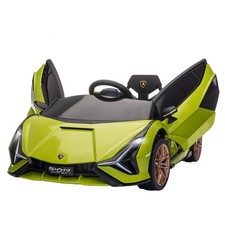 HOMCOM Lamborghini SIAN 12V Electric Car for Kids w/ Remote Control