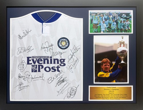 Framed leeds united 1992 - framed,