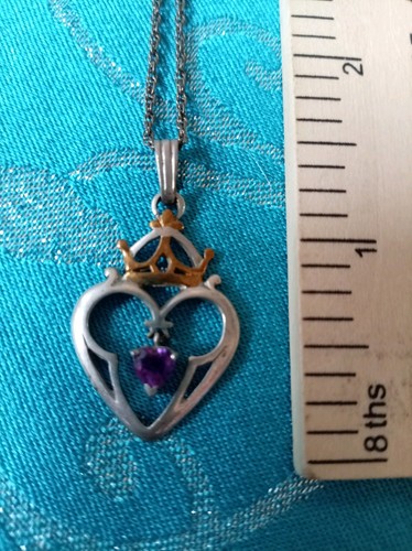 Silver luckenbooth pendant - luckenbooth,