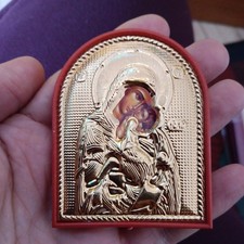 Greek orthodox theotokos icon - greek,