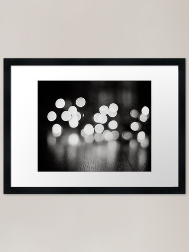 Black and white sparkle - black,