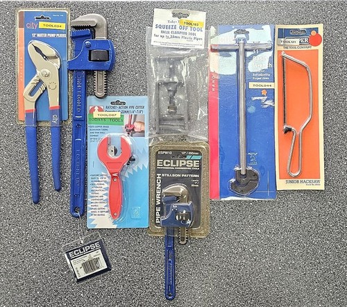Job lot plumbing tools - lot, of