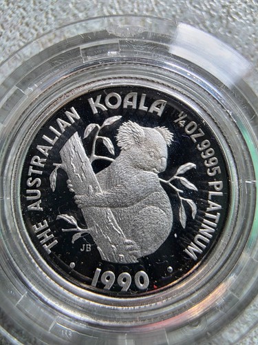 1990 australian koala 4oz - australian, 1/4oz