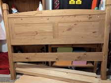 Solid Pine Double Bed Frame 4ft x 6