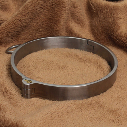 Stainless steel handcuffs - steel,