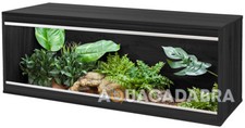 VIVEXOTIC BLACK VIVA REPTI HOME WOODEN VIVARIUM REPTILE SNAKE LIZARD VIV HOUSING