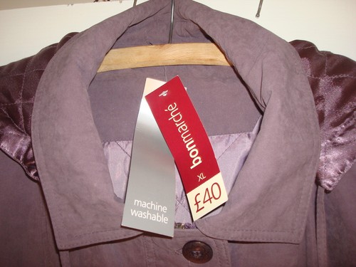 New bonmarche hooded coat size - new,