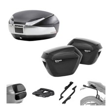 SHAD Case Kit SH48TC and SH23K 3P Suitcases for Kawasaki 1000 KLZ VERSYS 2019-20