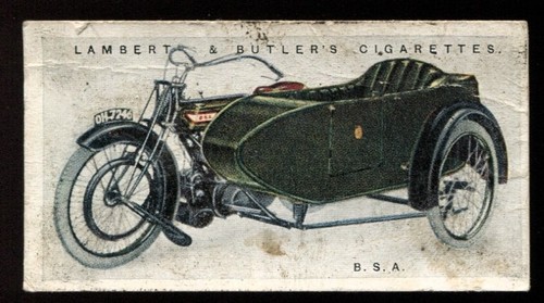 Tobacco card lambert butler - lambert,