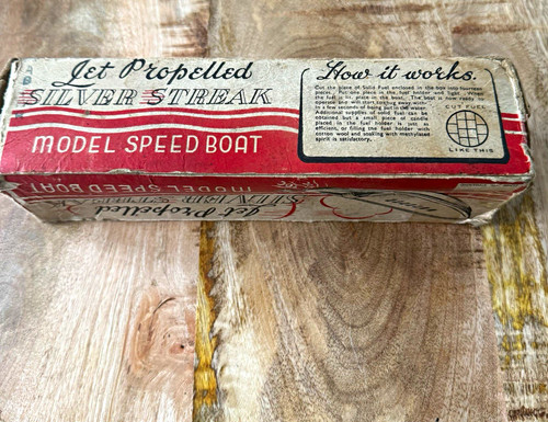 Vintage jet propelled silver - vintage,