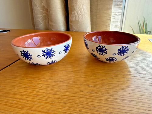 Decorative pair little blue - pair, of