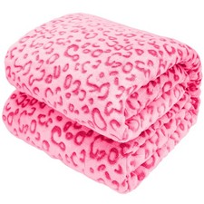 Pink Throw Blanket for Girls