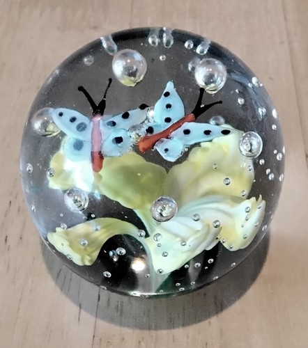 Butterflies and flowers glass - butterflies,