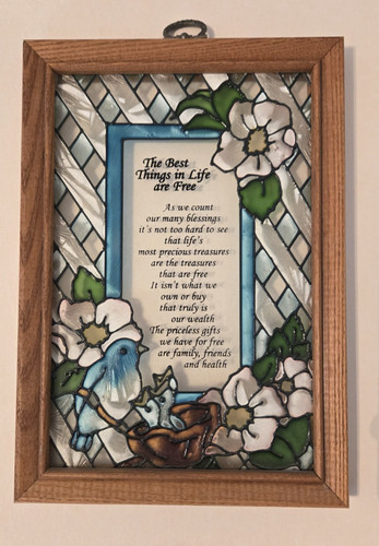 Stained glass panel - glass,