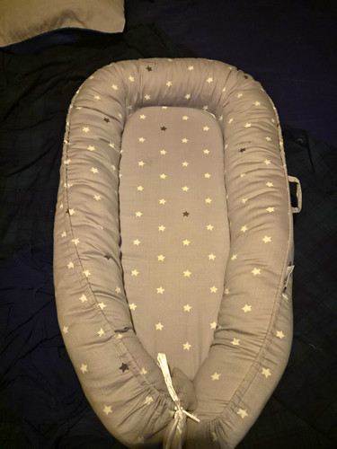 Grey moon stars nesting pod - &,
