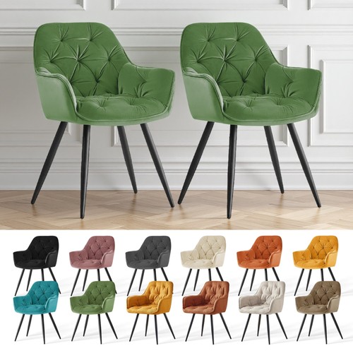 4pcs dining chairs velvet - dining,