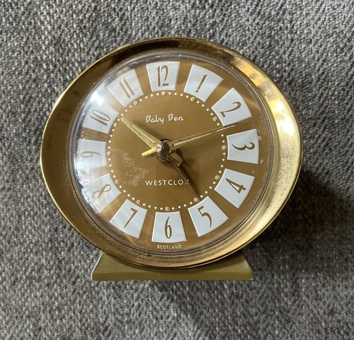 Vintage baby ben westclox wind - westclox,
