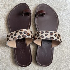 Emmanuela Leather Toe Ring