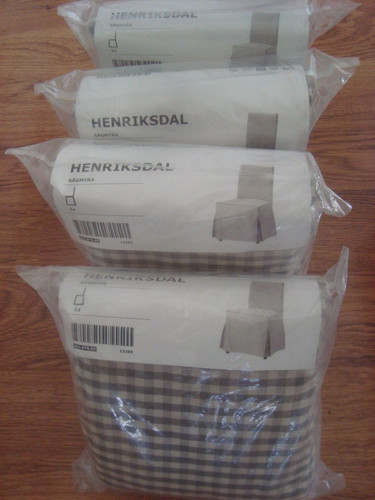 Ikea sagmyra grey check - grey,