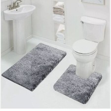 Non Slip Bath Toilet Mat Set