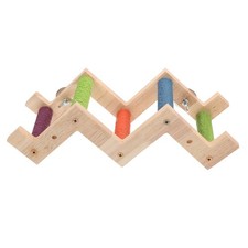 Wooden Parrot Ladder