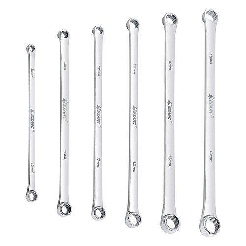 6pc extra long - box, wrench