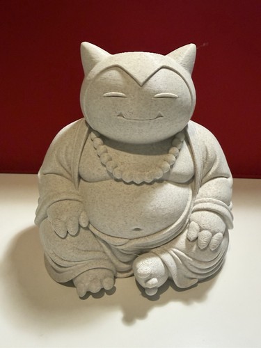 Buddha snorlax pokemon - snorlax,