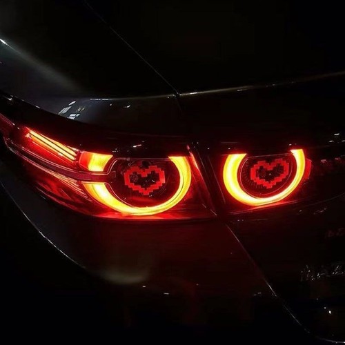 Pixel heart mosaic car - pixel,