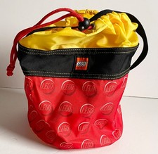 LEGO CINCH BUCKET RED #5005353 STORAGE BAG WITH CARRY HANDLE OFFICIAL CARRY GEAR