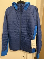 Mountain Equipment, Hooded Men’s Jacket Size L. Admiral/Atlantic Color.