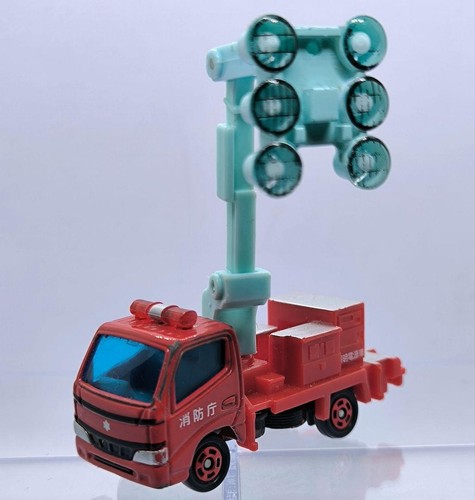 Tomica truck fire - tomica,