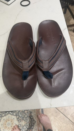 Abercrombie fitch leather - leather, flip