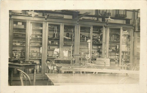Rppc vintage science - vintage,