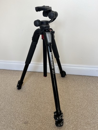 Manfrotto aluminium tripod - aluminium,