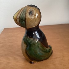 GUERNSEY POTTERY PUFFIN MONEY